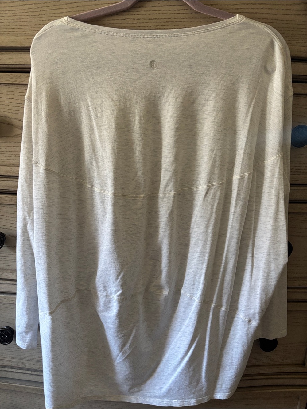 Lululemon back in action Heather Gray Long-Sleeve 10